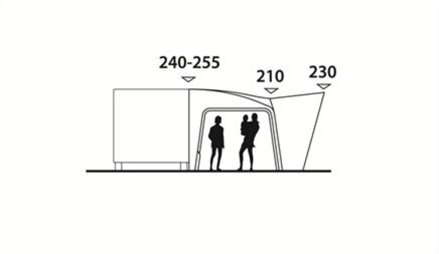 Outwell Caravanvoortent Reed 350SA Outwell Caravanvoortent Reed 350SA