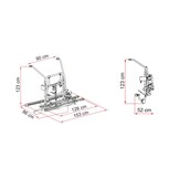 Fiamma Carry-Bike Mercedes V Class Lift E-Bike