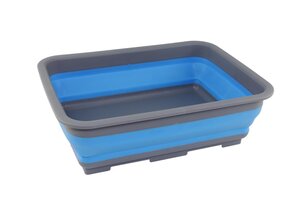 ViaMondo Wasbak Opvouwbaar Rechthoekig Blauw 7L