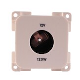 Presto Contactdoos 12V Groot Inbouw S-10.000 Wit Presto Contactdoos 12V Groot Inbouw S-10.000 Wit