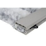 Arisol Chenille Gordijn 56x200 Grijs/Wit