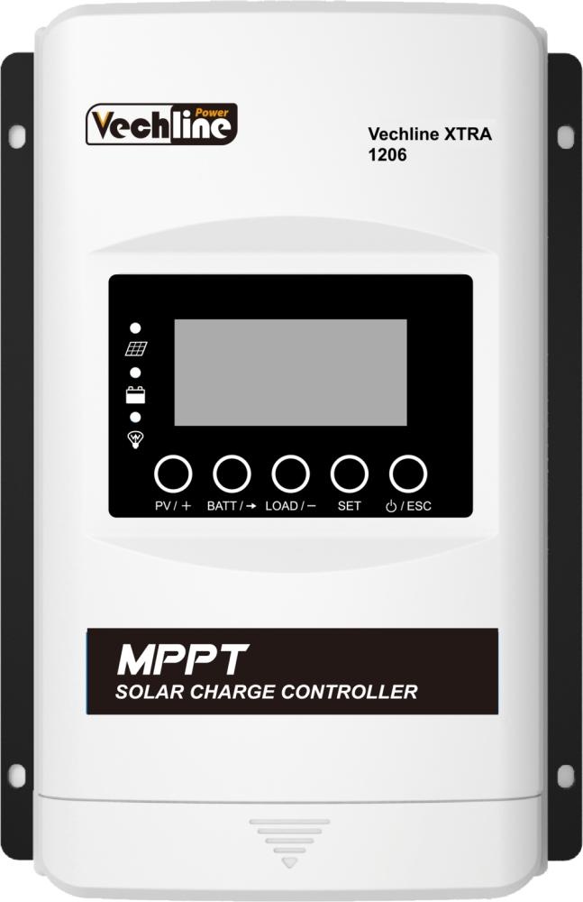 Vechline Laadregelaar MPPT Display XTRA 1206 10A