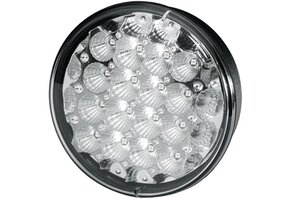 Hella Knipperlicht 24 LEDs Rond Wit 12/24V