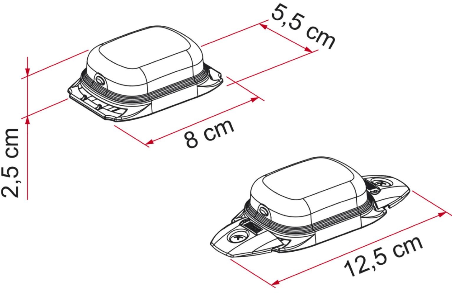Fiamma LED Warning Solar