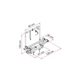 Fiamma Carry-Bike Caravan XL A Pro 200 Deep Black