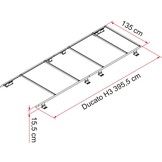 Fiamma Roof Rail Ducato H3 05808-03- Fiamma Roof Rail Ducato H3 05808-03-
