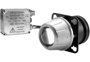 Hella Dimlicht Premium Xenon D2S Aluminium Designpaneel