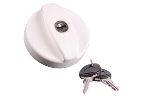 Dop Watervulopening met Cilinder Wit