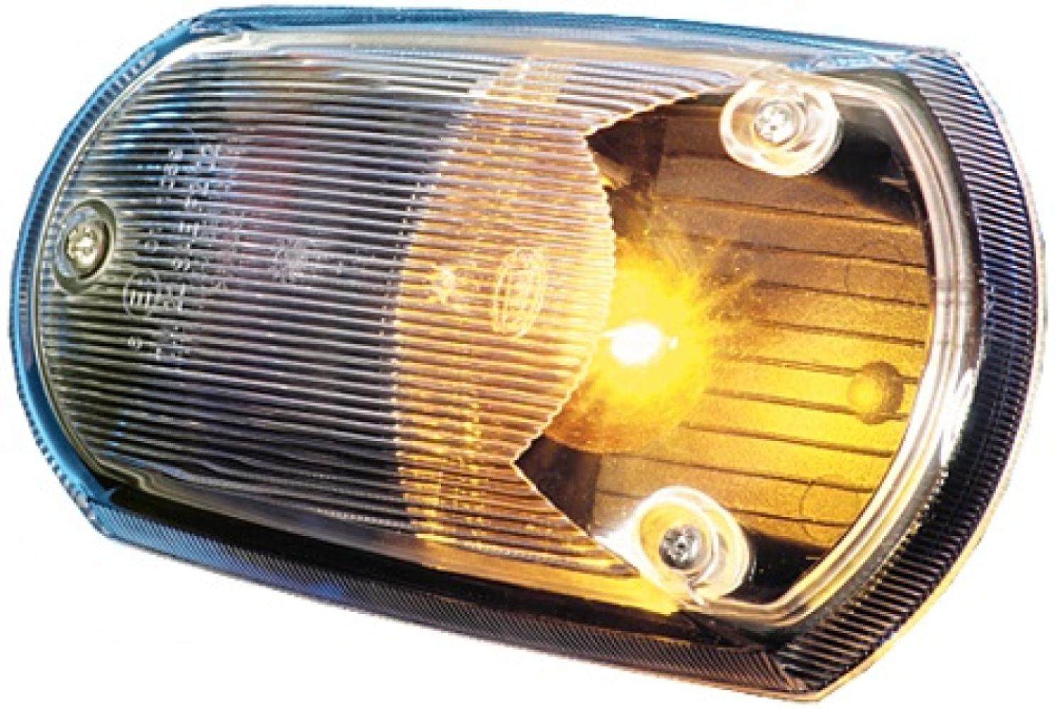 Hella Knipperlicht Extra Categorie 6 Ovaal Wit 12/24V Hella Knipperlicht Extra Categorie 6 Ovaal Wit 12/24V