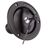 Watervulopening 40mm met Slot Zwart