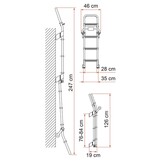 Fiamma Ladder Deluxe 8 Fiamma Ladder Deluxe 8