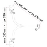 Fiamma Bike-Block Pro S4 Deep Black 2024 Fiamma Bike-Block Pro S4 Deep Black 2024