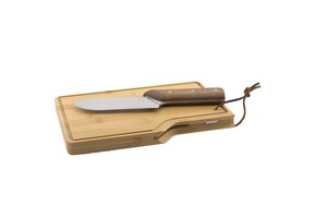 ViaMondo Snijplank met Mes Bamboe