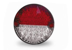 Jokon Knipper/ Rem/ Achterlicht LED 725 Rond Rood/Wit