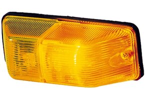Hella Knipperlicht Extra Categorie 5/6 Rechts Rechthoekig Oranje 12/24V