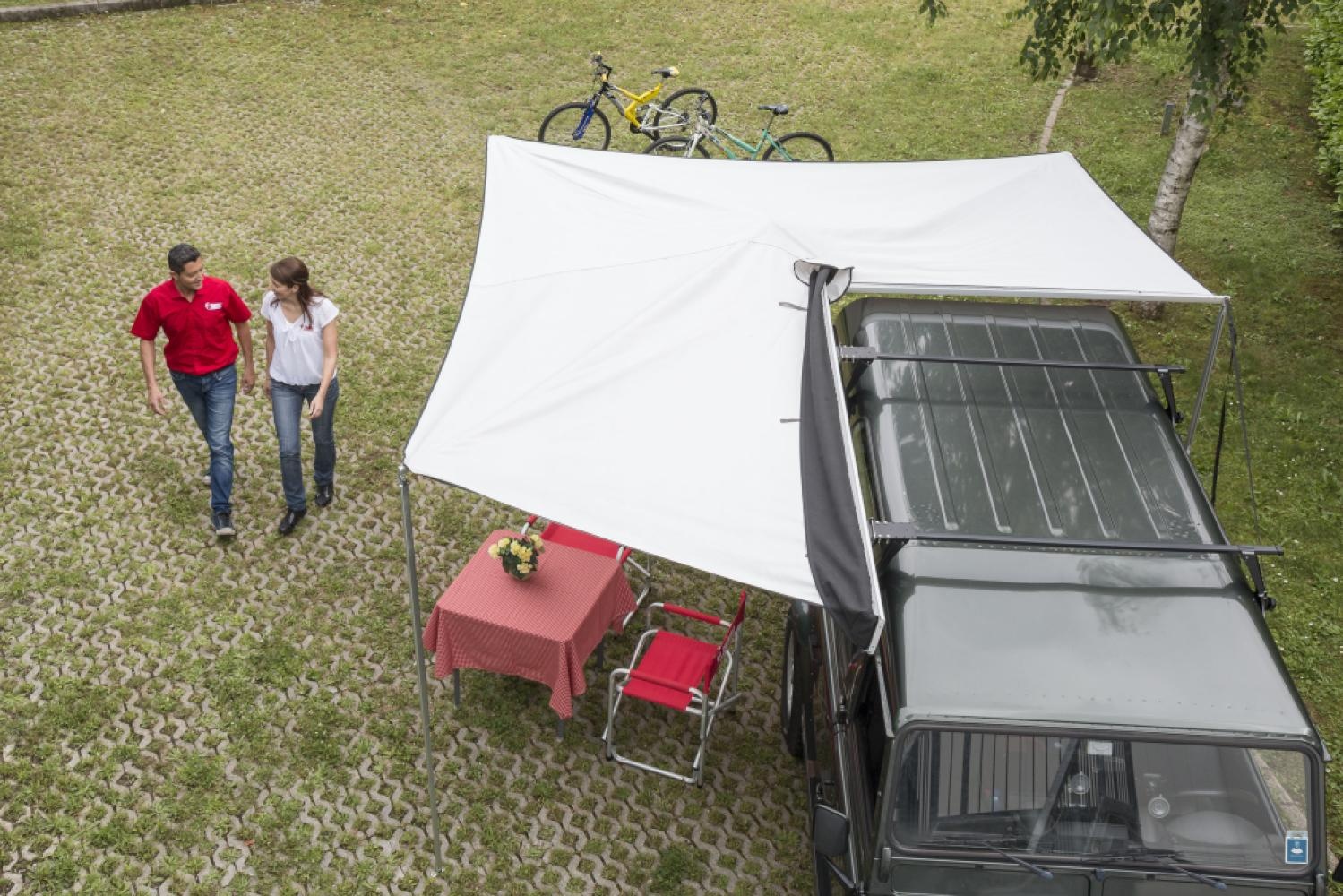 Fiamma Compass 220 Silver-Light Grey Fiamma Compass 220 Silver-Light Grey