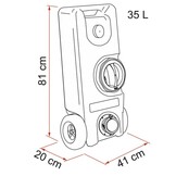 Fiamma Schoonwatertank Roll-Tank 40F