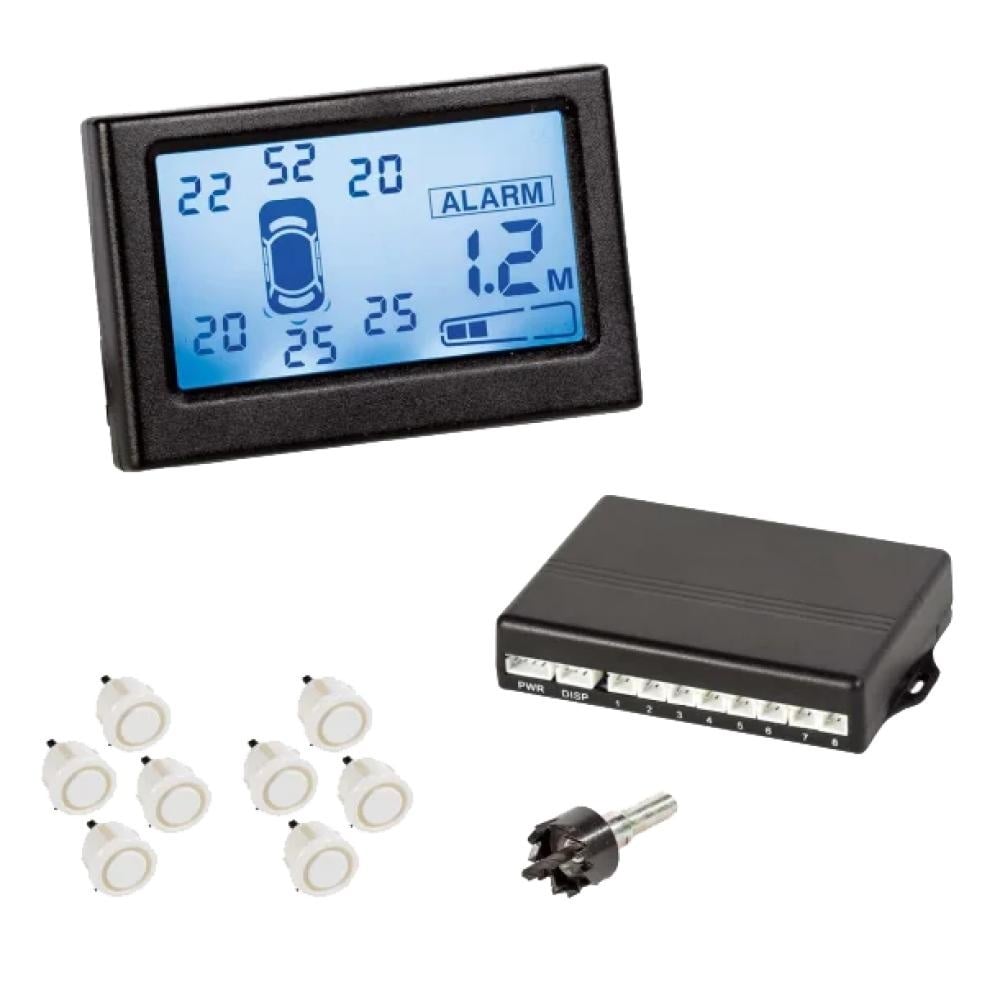 Vechline Parkeersensoren Set 8 12/24V