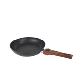 Koekenpannenset Black Line Houtdecor 3-delig Koekenpannenset Black Line Houtdecor 3-delig