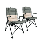 Set 2x ViaMondo Premium Vouwstoel Cremeverde Largo Set 2x ViaMondo Premium Vouwstoel Cremeverde Largo