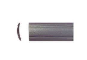Inlegbies Donkergrijs 12mm 10m