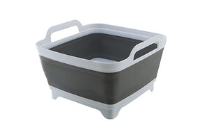 ViaMondo Afwasteil Opvouwbaar Grijs/Wit