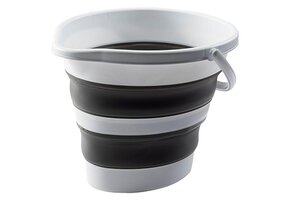 ViaMondo Emmer Opvouwbaar Grijs/Wit 10L