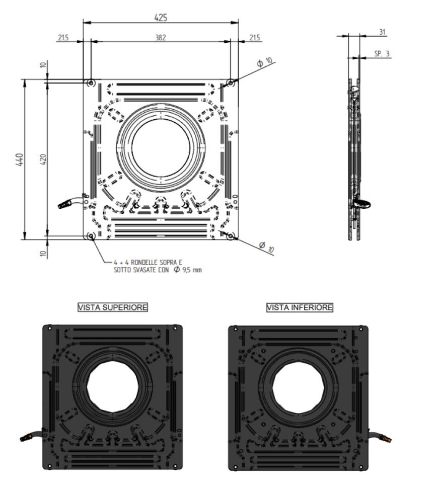 Fasp Swivel Origineel Renault Master >2010/Opel Movano >2011/Mercedes Sprinter W906 Bestuurder