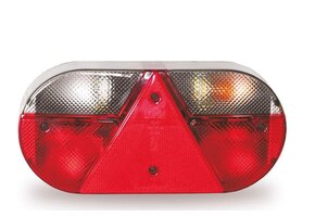 Jokon Achterlicht L621 Rem/ Knipper/ Kenteken/ Mist/ Achteruitrij/ Driehoek Reflector Opbouw Rechts