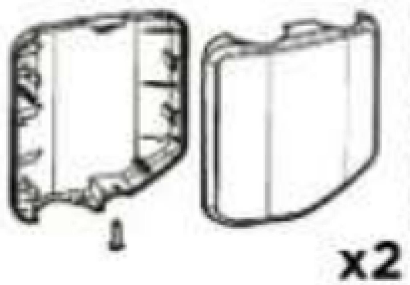 Thule VeloTrack Crossbar Cover 2st. Thule VeloTrack Crossbar Cover 2st.