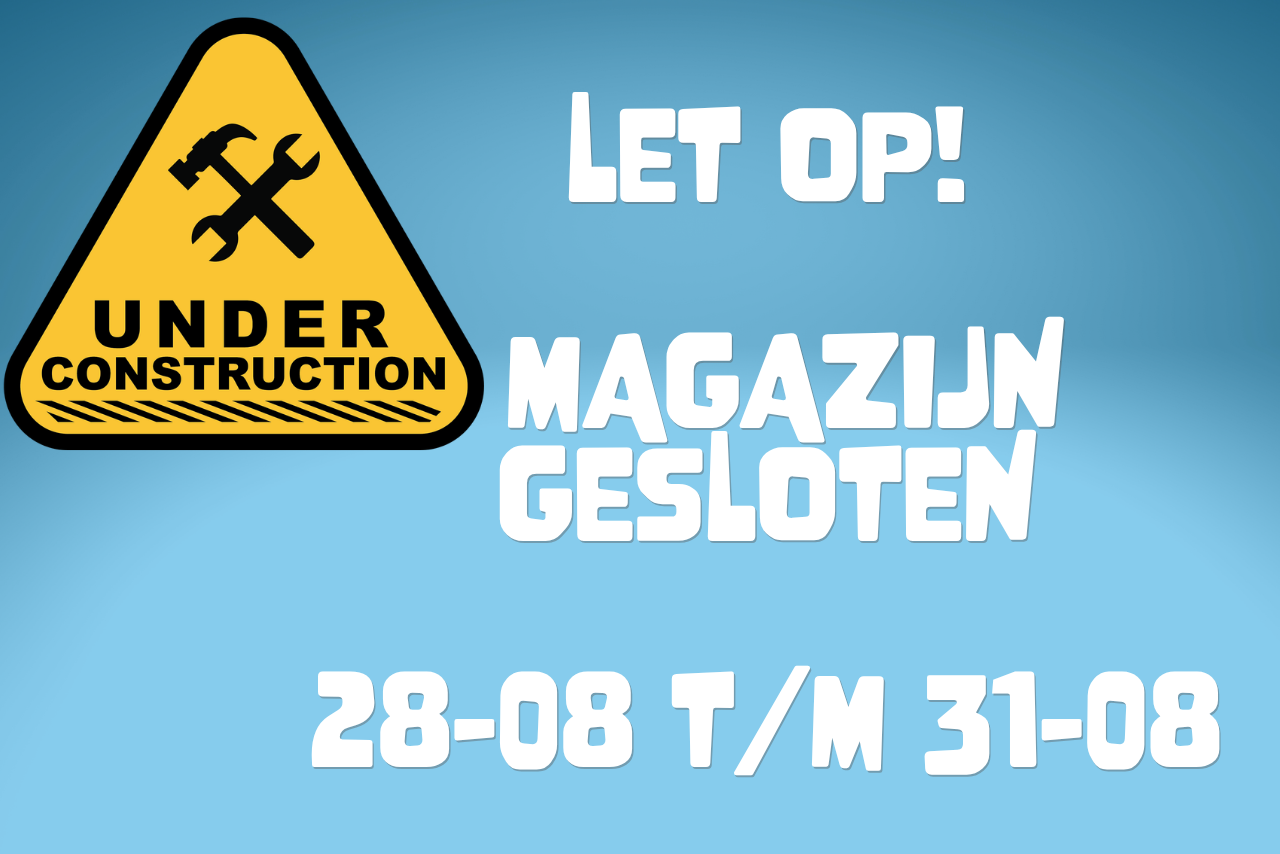 Voorraadbalans 28, 29 en 31 augustus