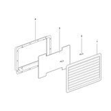 Thetford Ventilatierooster 257x432mm Wit-80 Thetford Ventilatierooster 257x432mm Wit-80