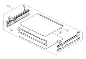 Thule Slide-Out G2 Ducato Frame 700