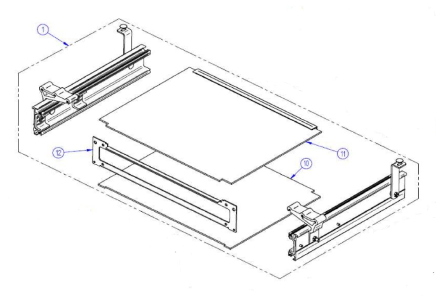 Thule Slide-Out G2 Ducato Frame 700 Thule Slide-Out G2 Ducato Frame 700