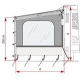 Fiamma Side W Pro CaravanStore/F35 Fiamma Side W Pro CaravanStore/F35