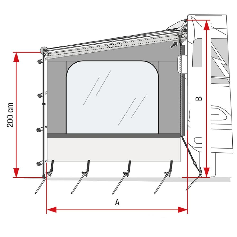 Fiamma Side W Pro CaravanStore/F35 Fiamma Side W Pro CaravanStore/F35