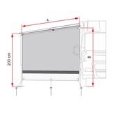 Fiamma Sun View Side Caravanstore/F35 Fiamma Sun View Side Caravanstore/F35