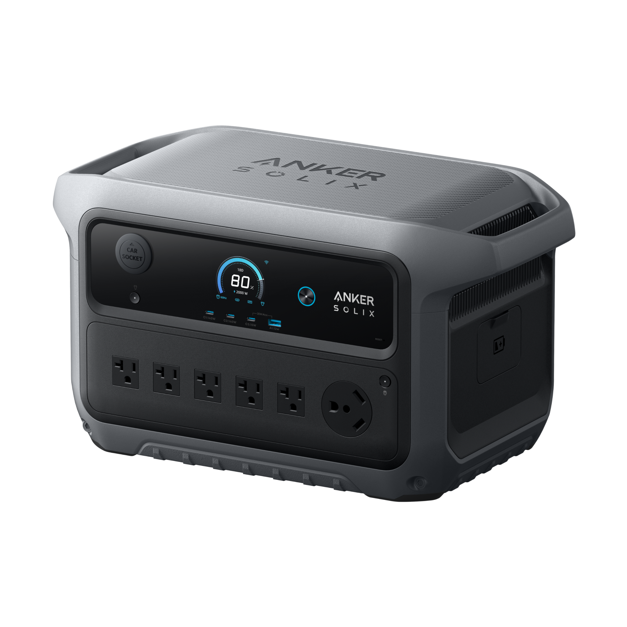 Anker SOLIX C2000 Gen 2 draagbare powerstation 2.048 Wh