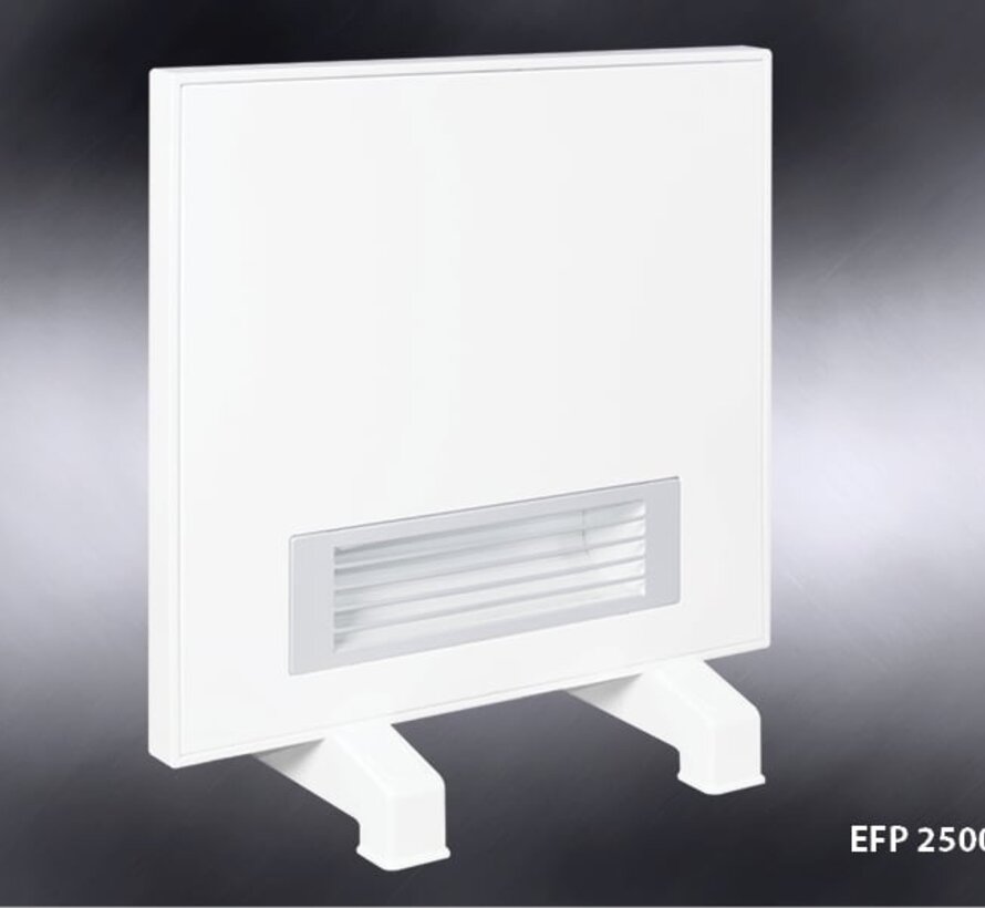 Ivigo elektrische verwarming - Met ventilator 2500 watt - Bediening manueel- gefabriceerd in Europa