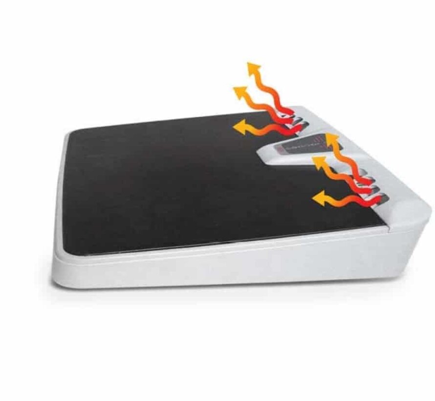 Verwarming voor voet en been - Warme lucht Ivigo EMI Turbo Heather - Inclusief afstandbediening