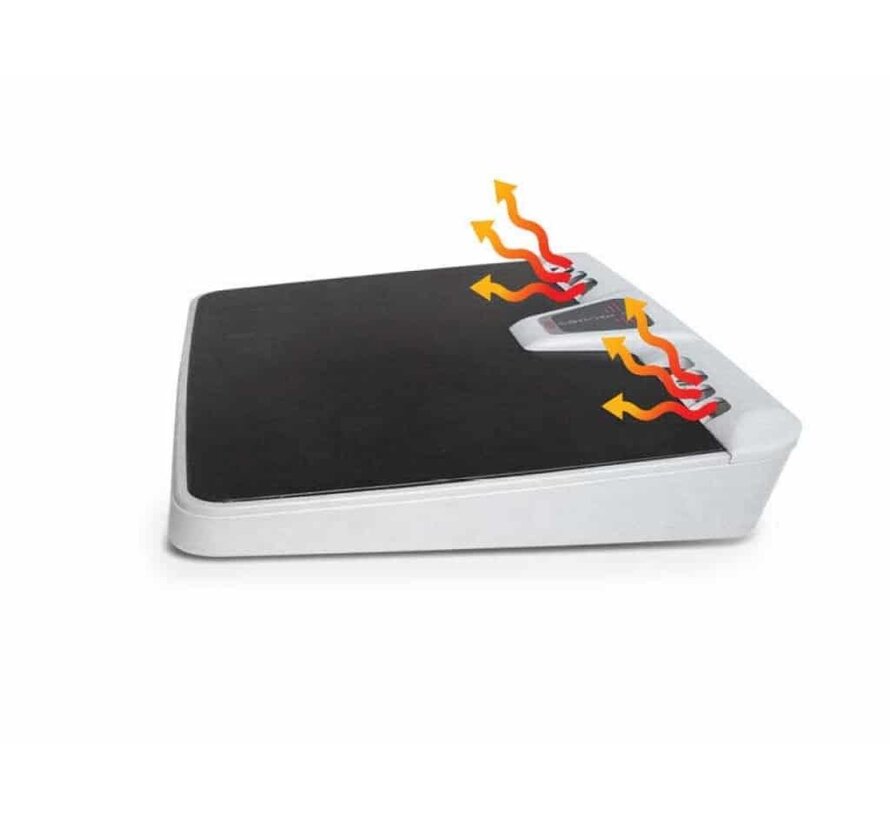 Verwarming voor voet en been - Warme lucht Ivigo EMI Turbo Heather - Inclusief afstandbediening