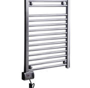 Ivigo Ivigo Handdoekradiator chrome 3 standen volledig afgevuld incl thermostaat