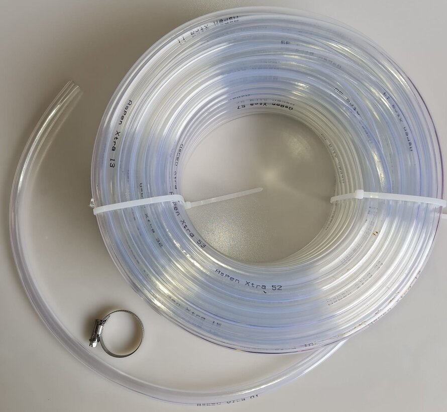 Druppelslang overloop slang 100 cm - Geschikt voor Duco en Pentec inlaatcombinatie