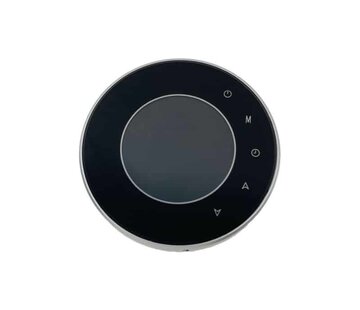 Optima W Ronde thermostaat Smart Zwart of Wit