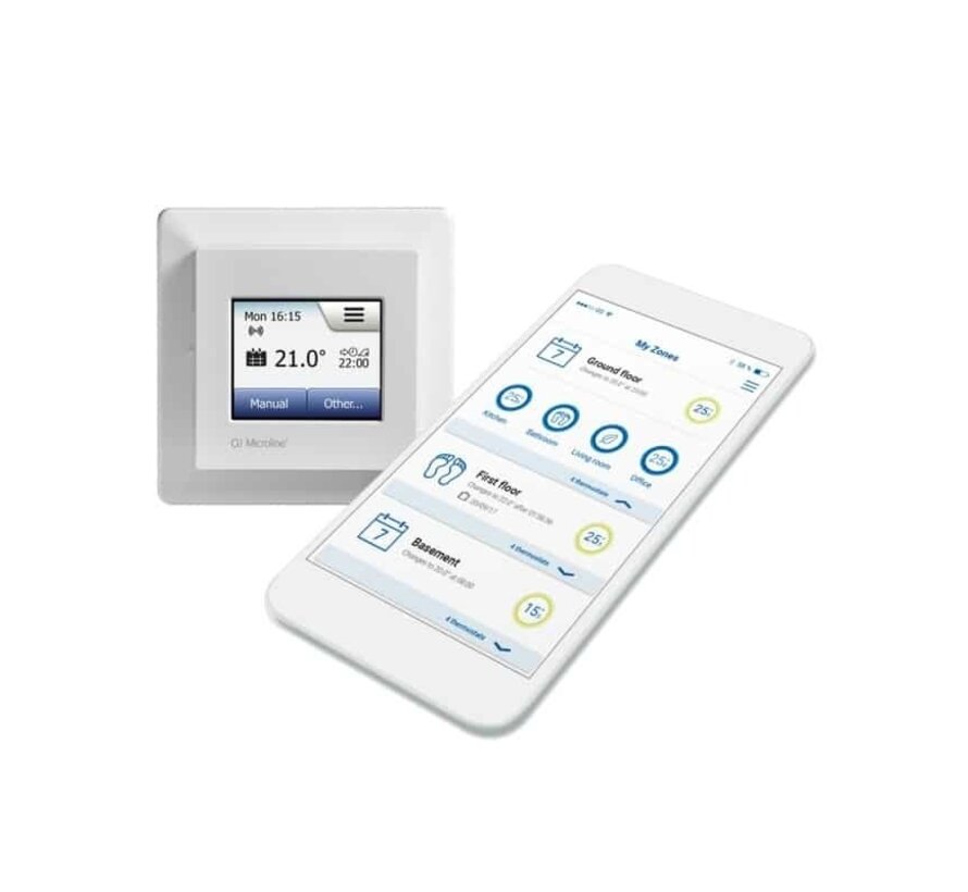Smart thermostaat -Vloerverwarming -OJ MWD5 inclusief externe sensor - inbouw thermostaat