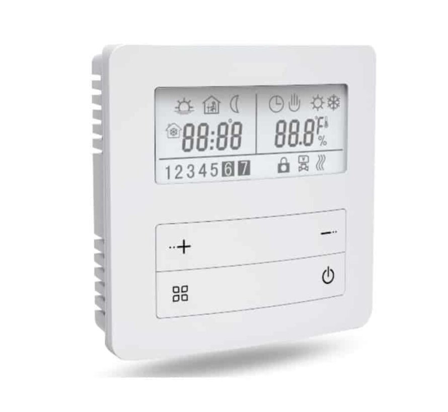 TH26 Opbouw Thermostaat, 16 A, vloer/ruimte sensor, programmeerbaar