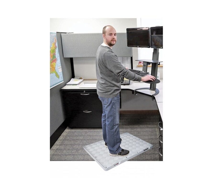 Verwarmde voetenplaat industrieel- Afstandsbediening bijgesloten- Beweging sensor voor besparing op het stroomgebruik- gefabriceerd in Europa