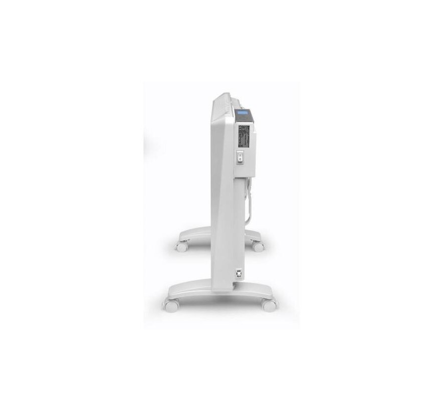 Radialight Sirio elektrische verwarming - Wandmontage - Wandbevestigingbeugel bijgeleverd - Zuinig en compacte elektrische verwarming