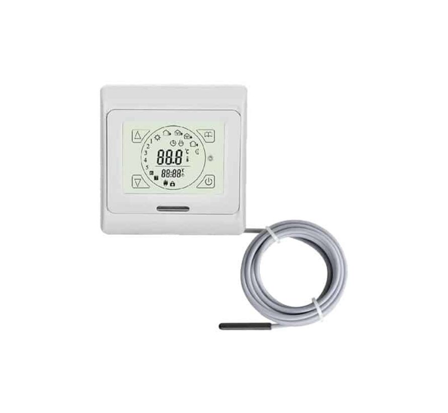 Inbouwthermostaat TH 89 Plus - Touchscreen klok thermostaat met vloersensor