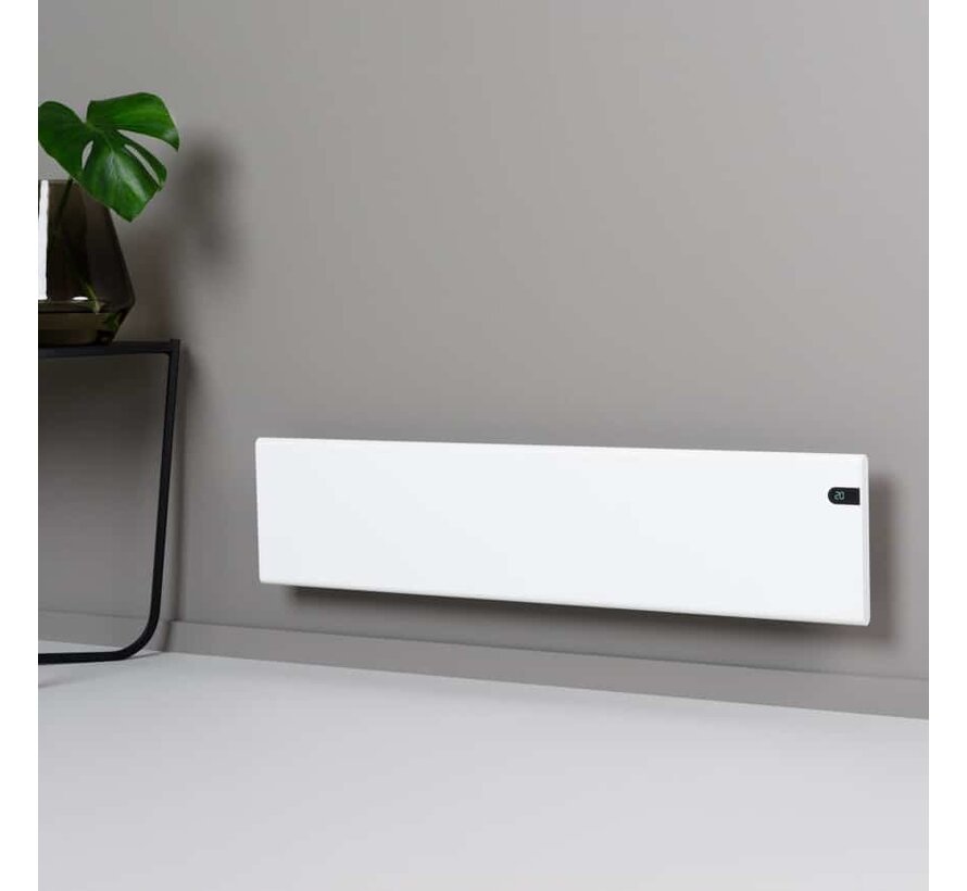 Adax Neo Basic NL Wit elektrische convector kachel (20 cm plintmodel - Digitaal)